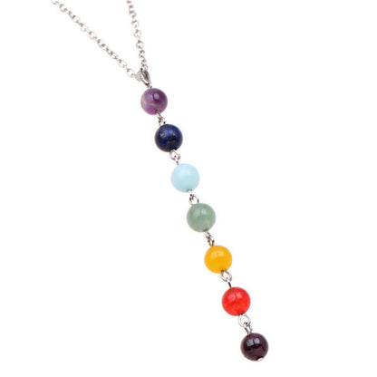 Pendentif 7 Chakras avec Chaîne