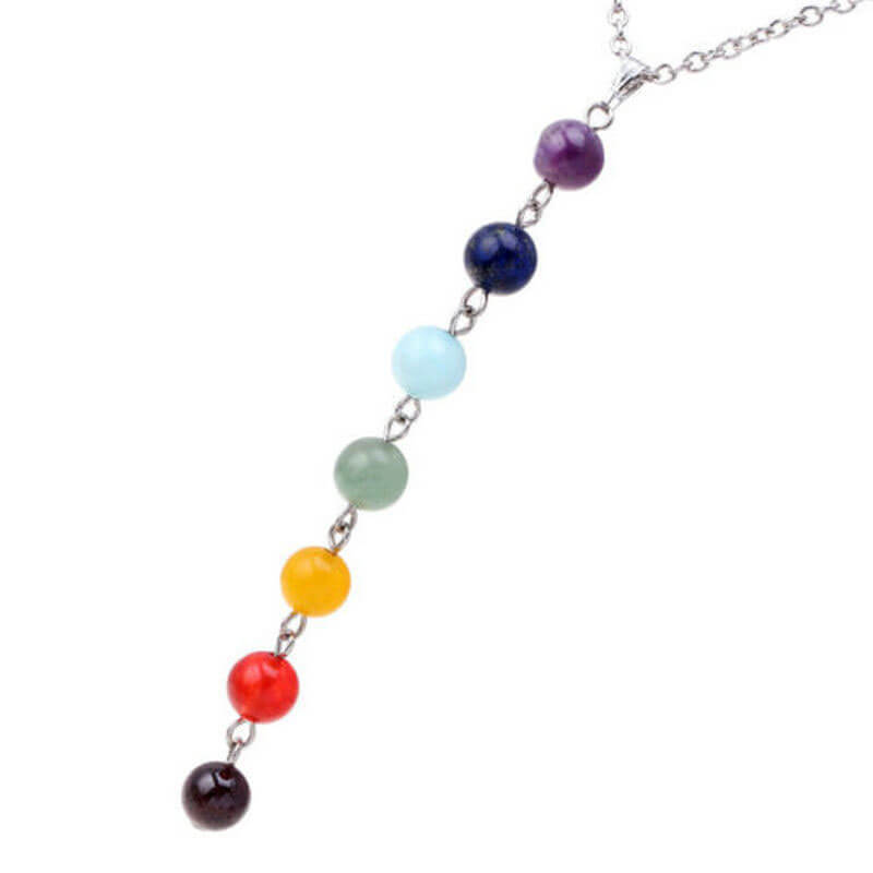 Pendentif 7 Chakras avec Chaîne